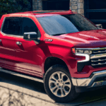 2025 Chevy Silverado parked in driveway