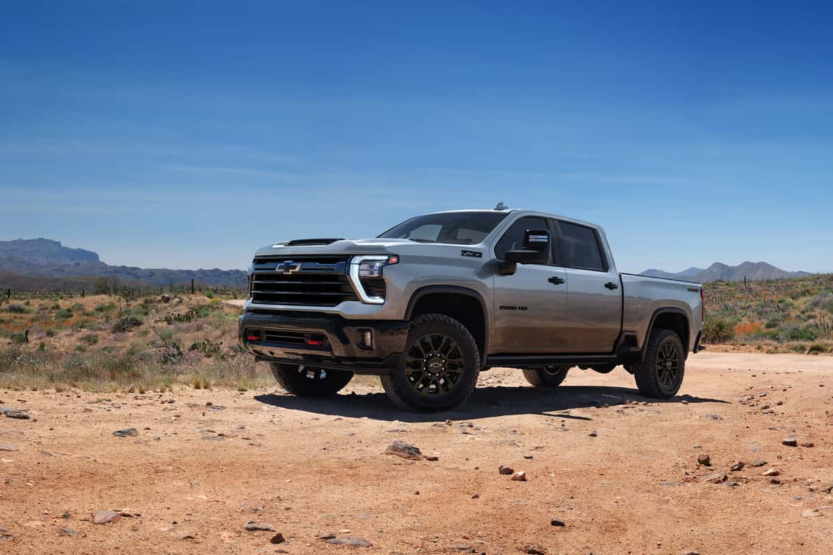 Chevrolet Silverado parked outdoors