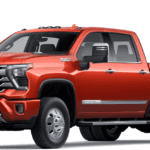 2025 Chevy Silverado 3500 HD red