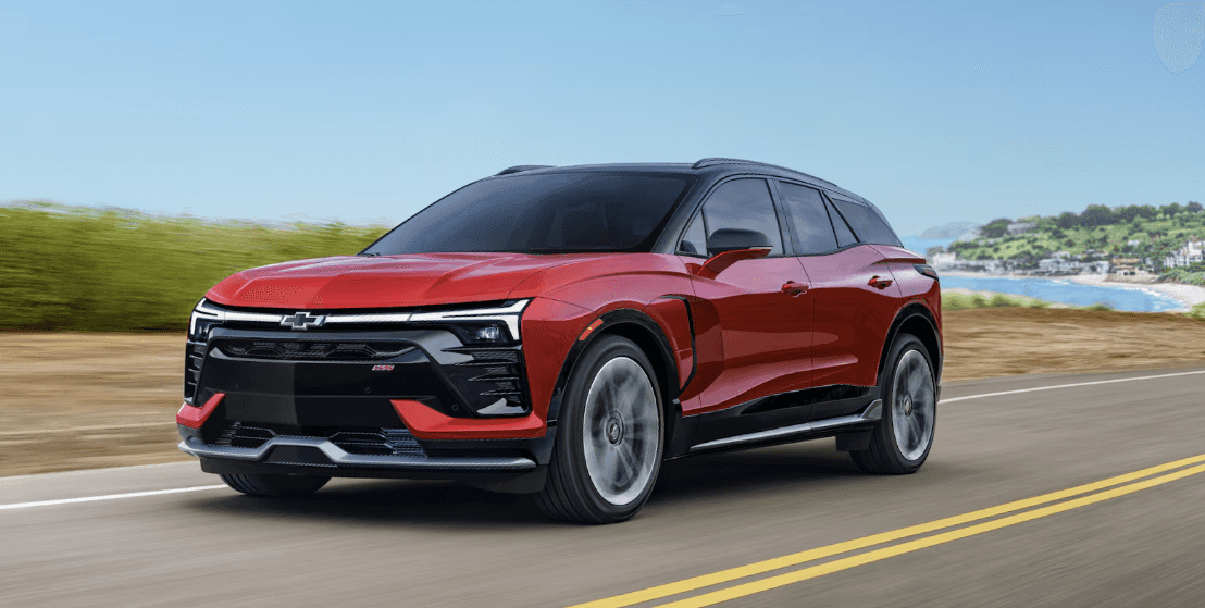 2026 Chevrolet Blazer driving on the highway