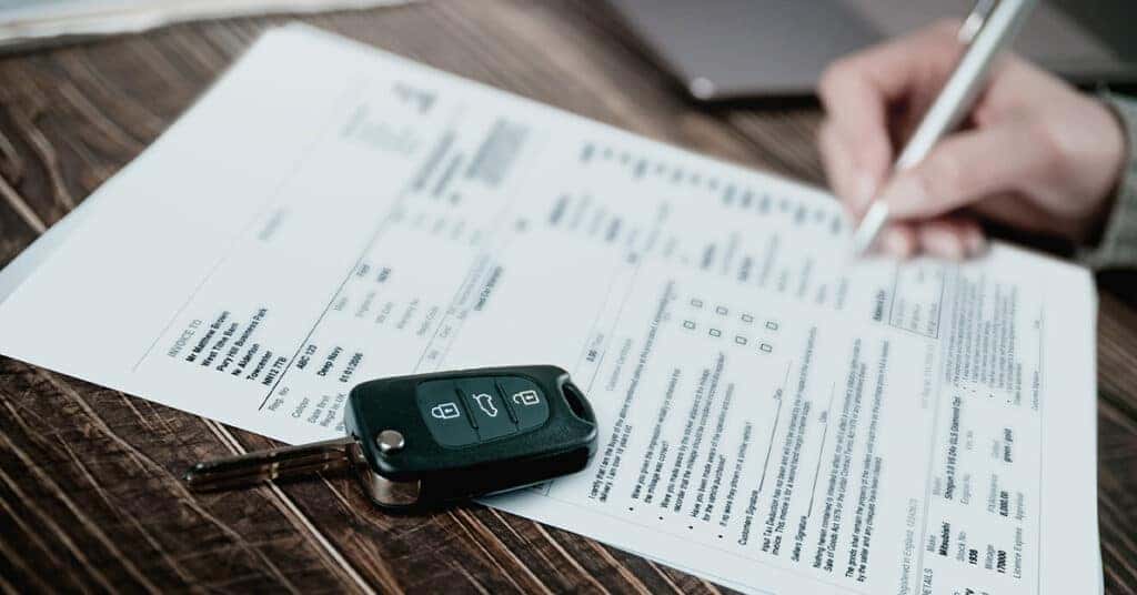 finance paperwork