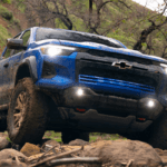 2026 Chevy Colorado on a rock