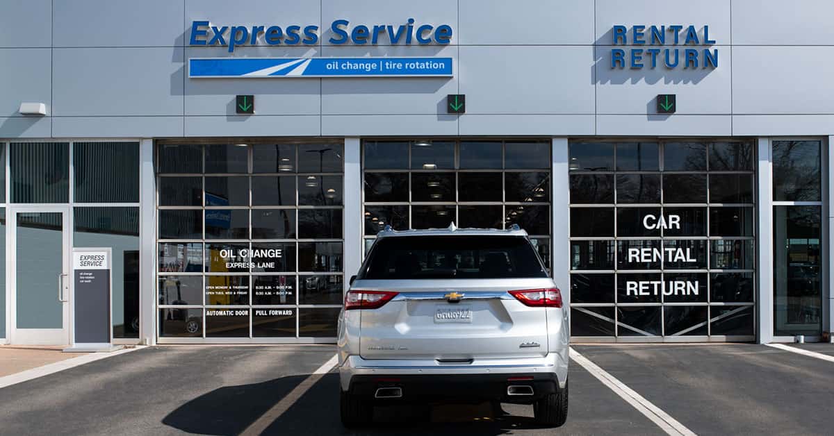 generic Chevy service bay image