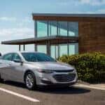 2024 Chevy Malibu parked by the beach