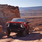 2027 Chevy Silverado 1500 in the mountains