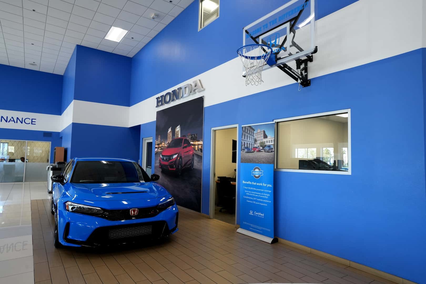 Lobby principal de Findlay Honda Henderson