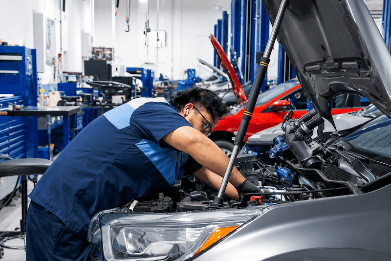 Honda Brake Inspection