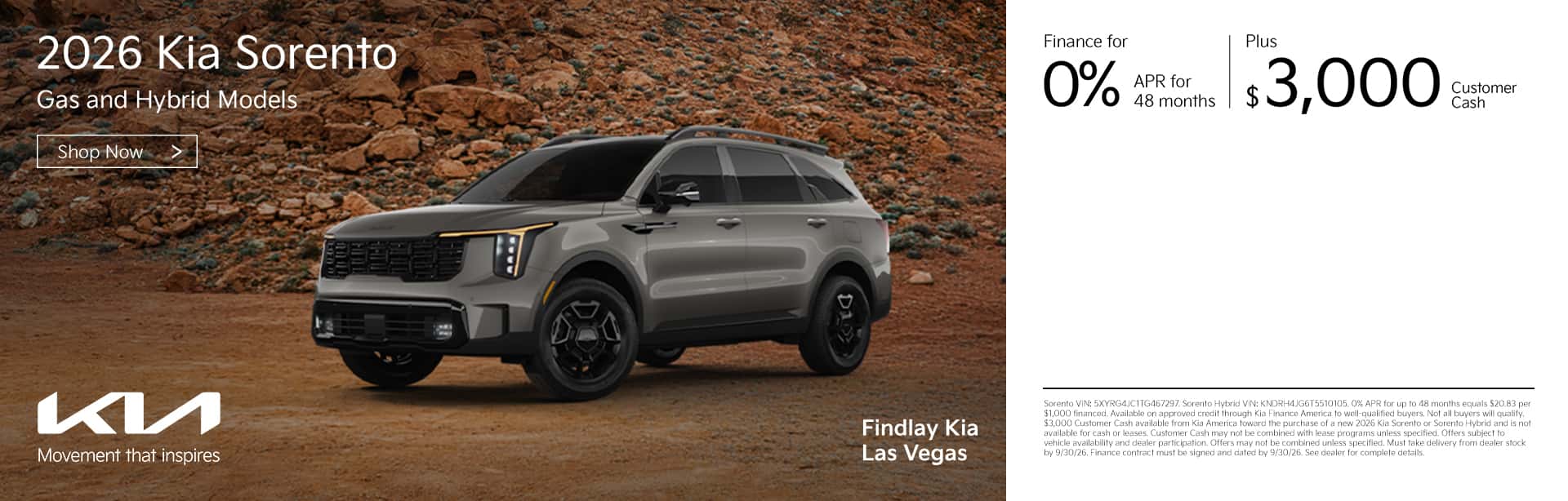 Findlay-Kia-LV—Sep-2026—26-Sorento—1920×614