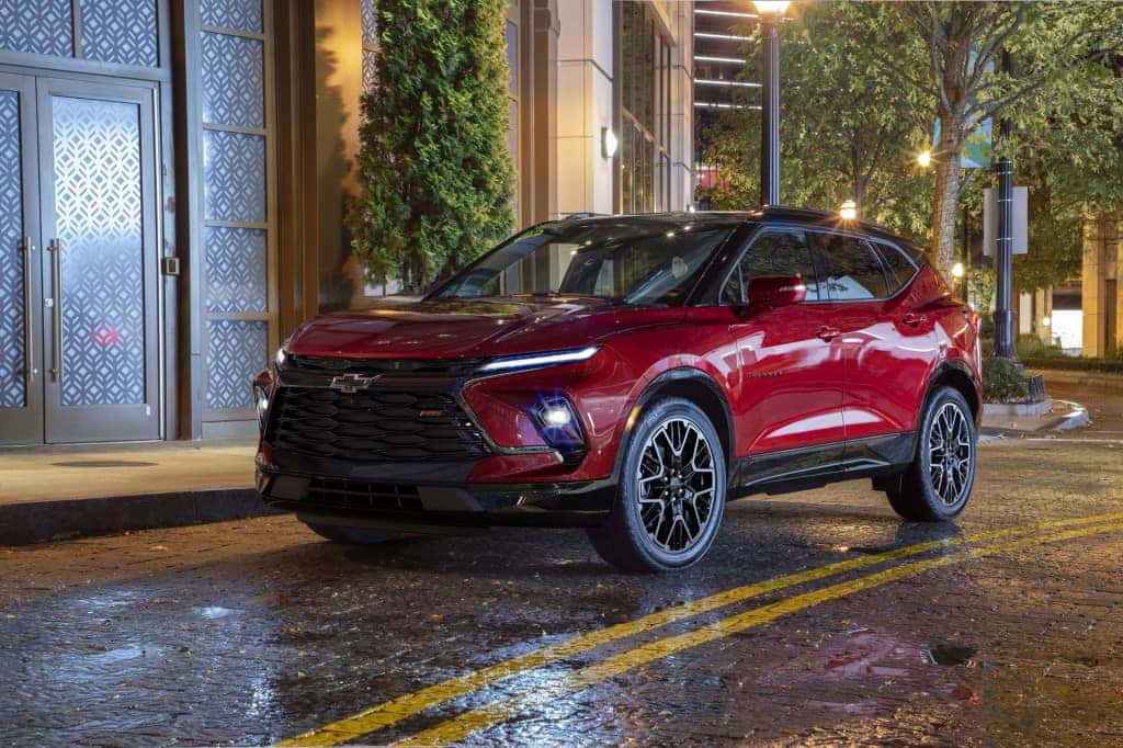 Exterior shot of Chevy Blazer