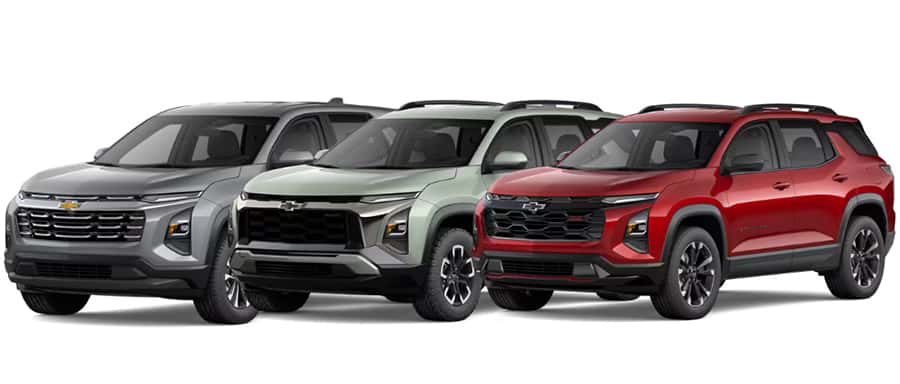 22026 Chevrolet Equinox parked in front of Five Star Chevrolet Florence dealership
