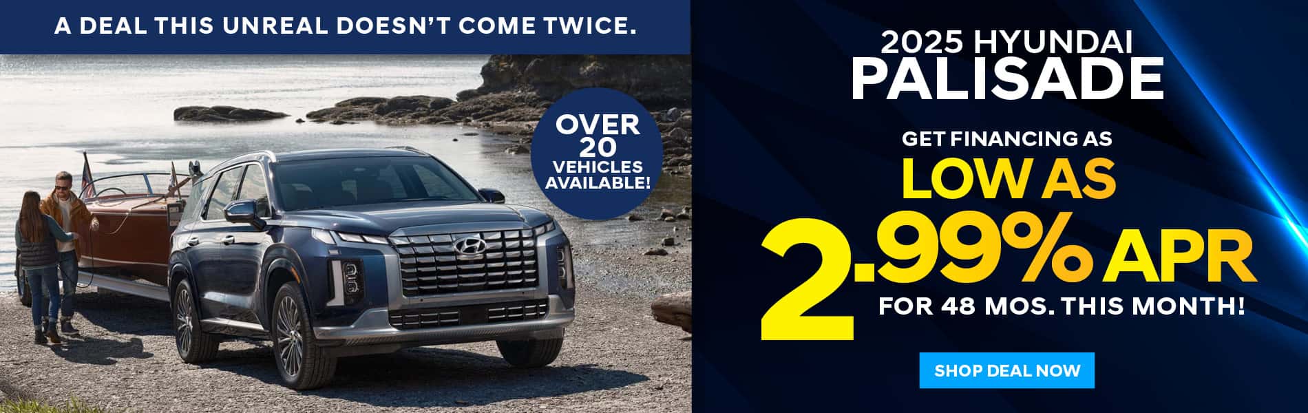 2025 Palisade June APR Offer - Desktop Slide