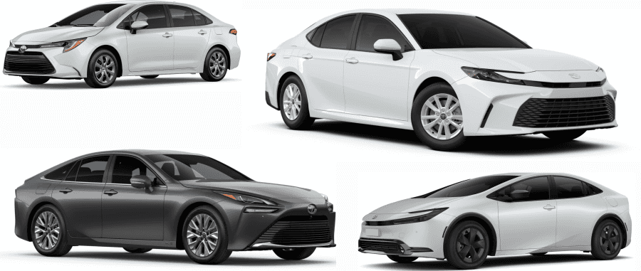 Fuel Efficient Toyotas