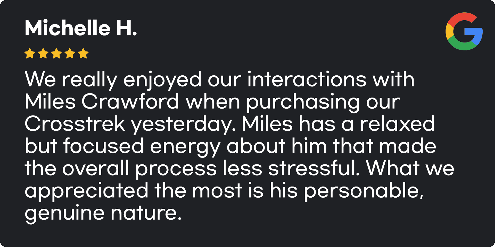 miles review 3
