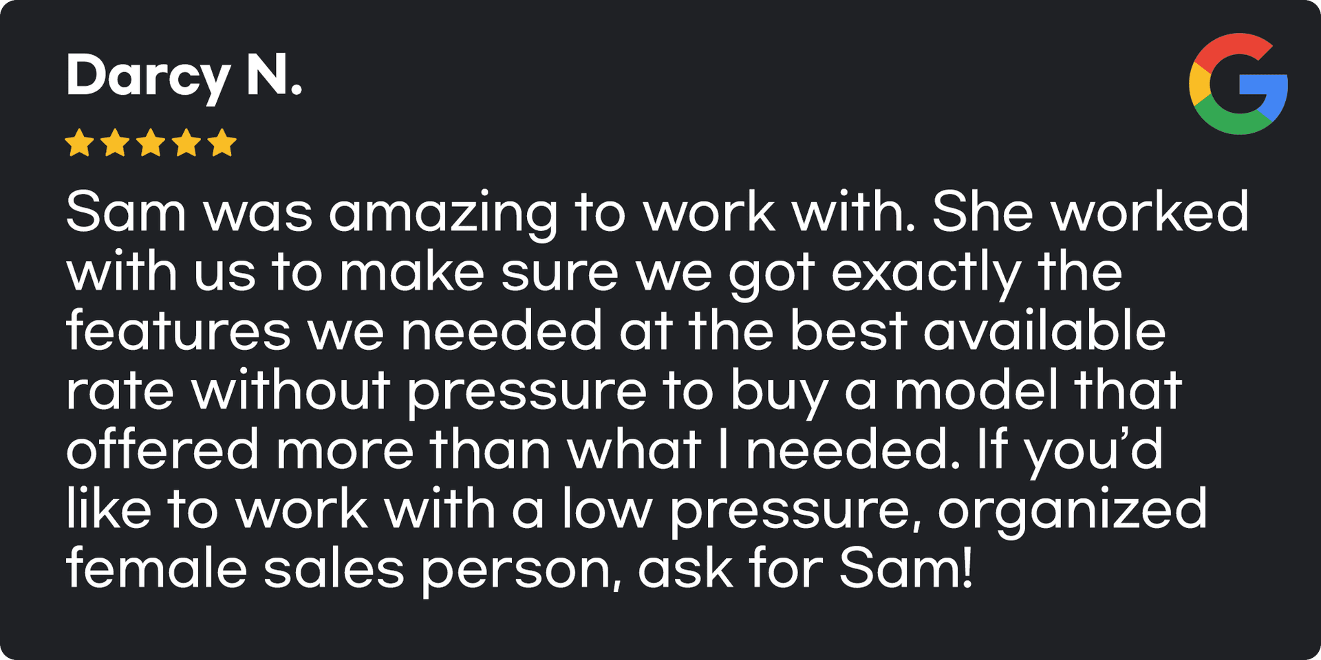 sam review 3