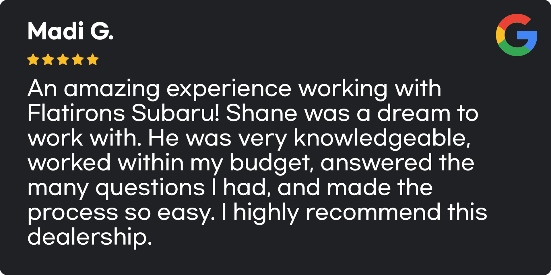 shane review 2
