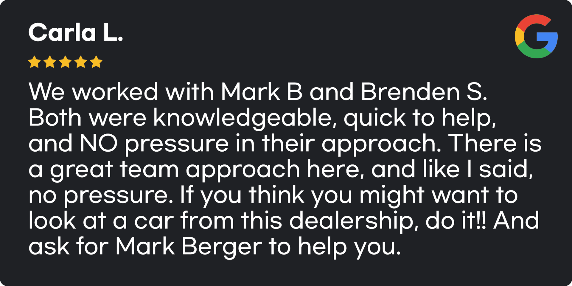 mark review