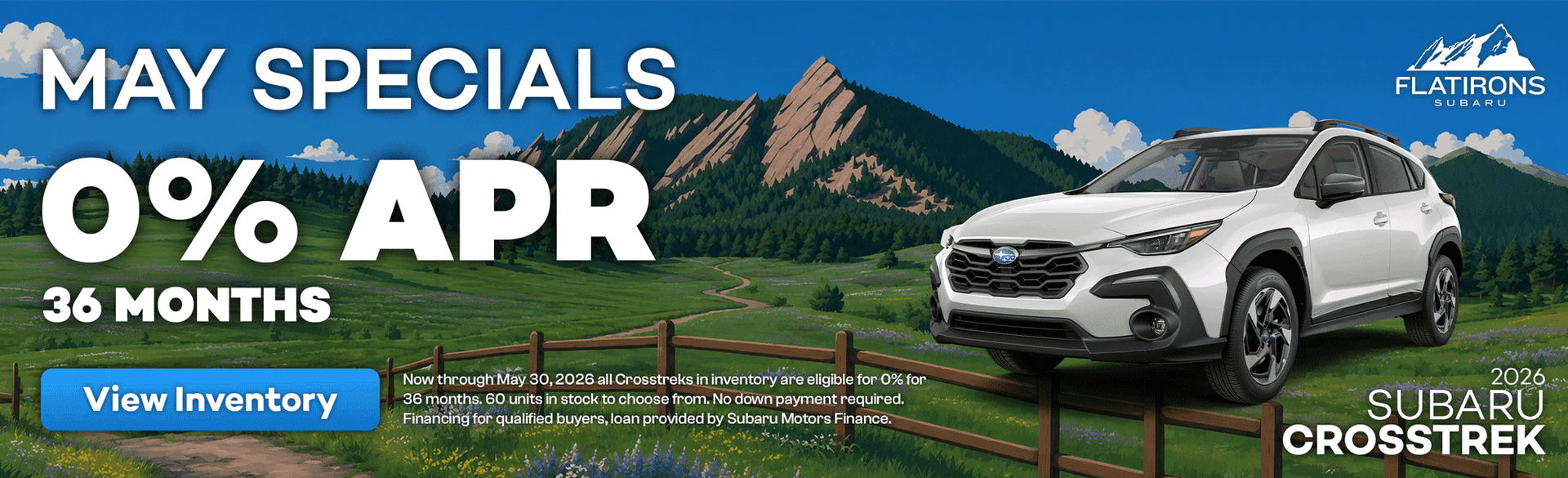 crosstrek may special