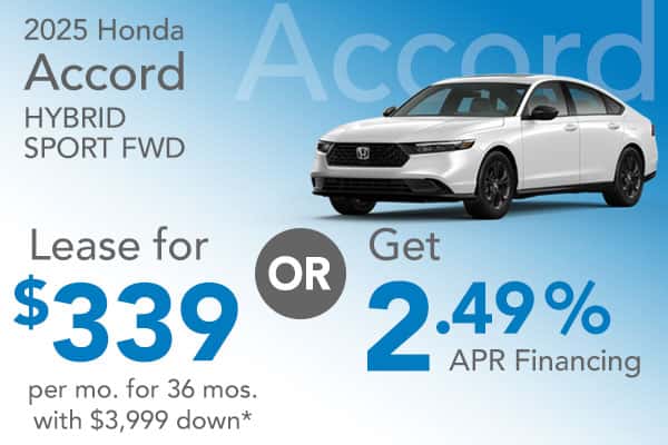 2025 Honda Accord Hybrid Sport FWD