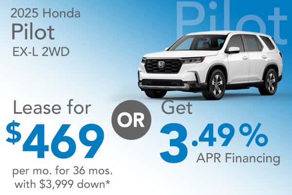 2025 Honda Pilot EX-L 2WD