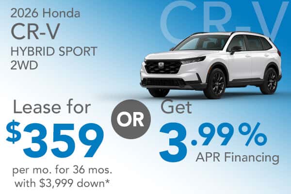 2026 Honda CR-V Hybrid Sport 2WD