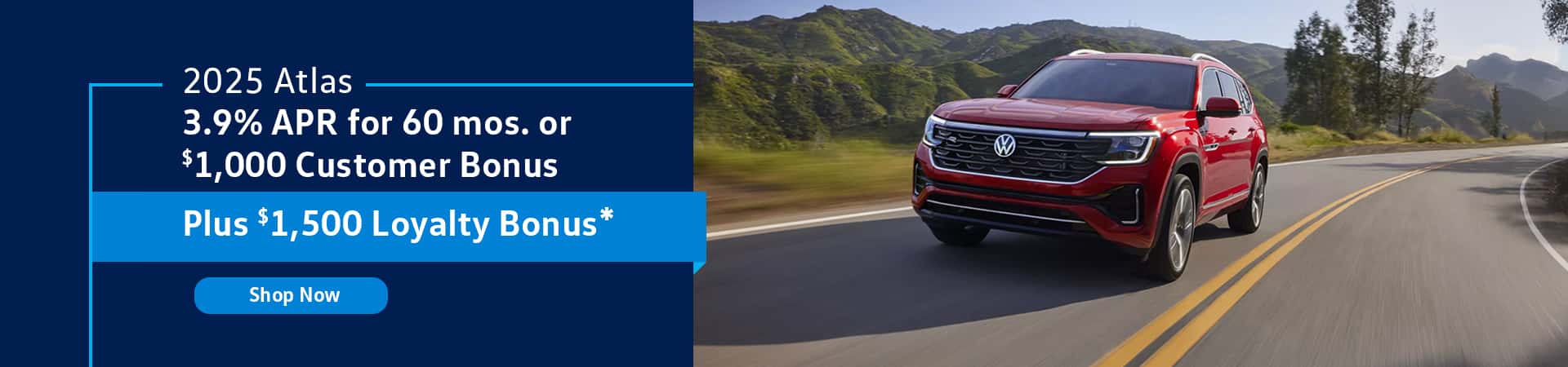 VW Atlas APR Offer