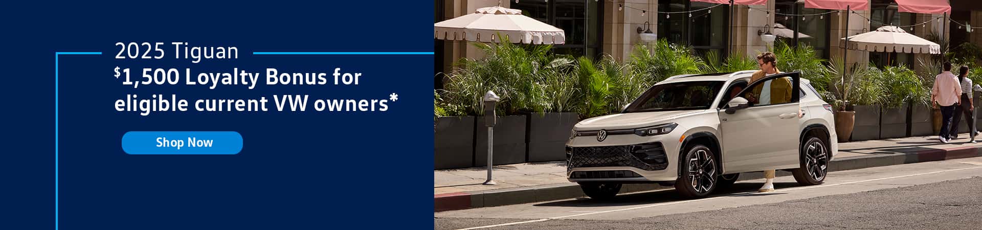 2025 VW Tiguan Loyalty Bonus Offer