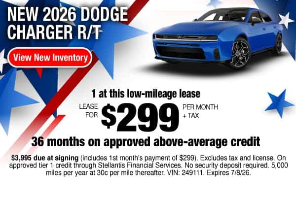 New 2026 Dodge Charger