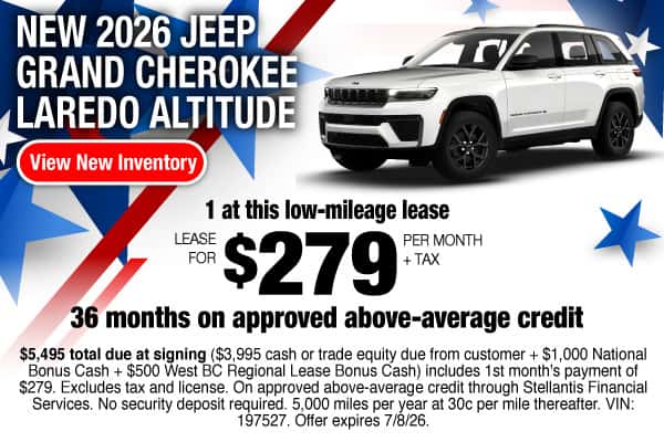 New 2026 Jeep Grand Cherokee