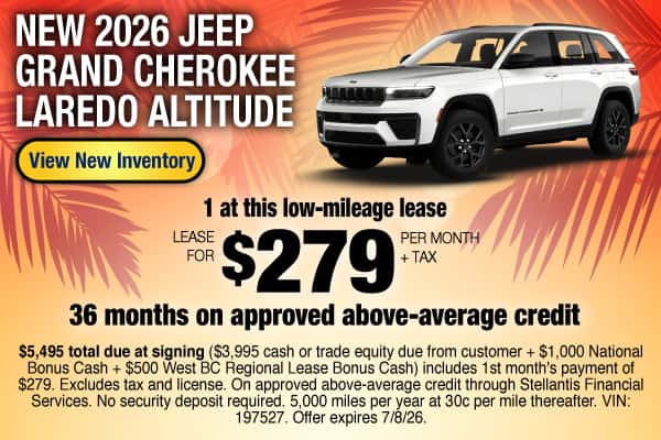 New 2026 Jeep Grand Cherokee