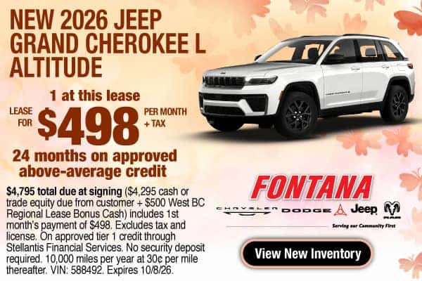 New 2026 Jeep Grand Cherokee L