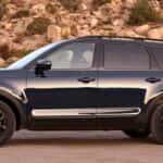 Side angle image of a 2025 Kia Telluride