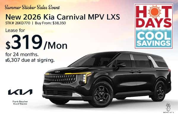  Lease a New 2026 Kia Carnival