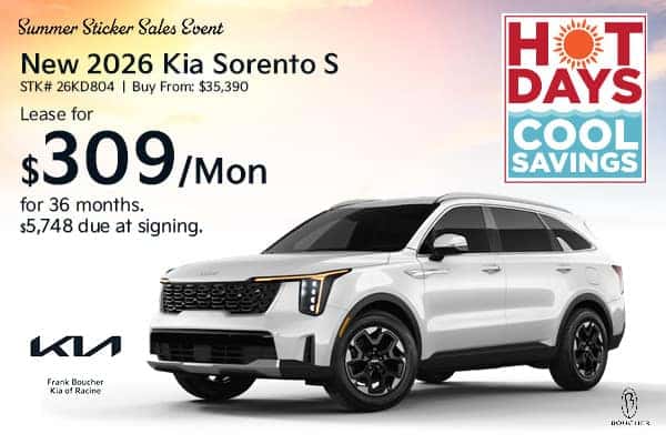 Lease a New 226 Kia Sorento S