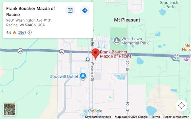 Hours-Directions-Mazda-Racine-Wisconsin