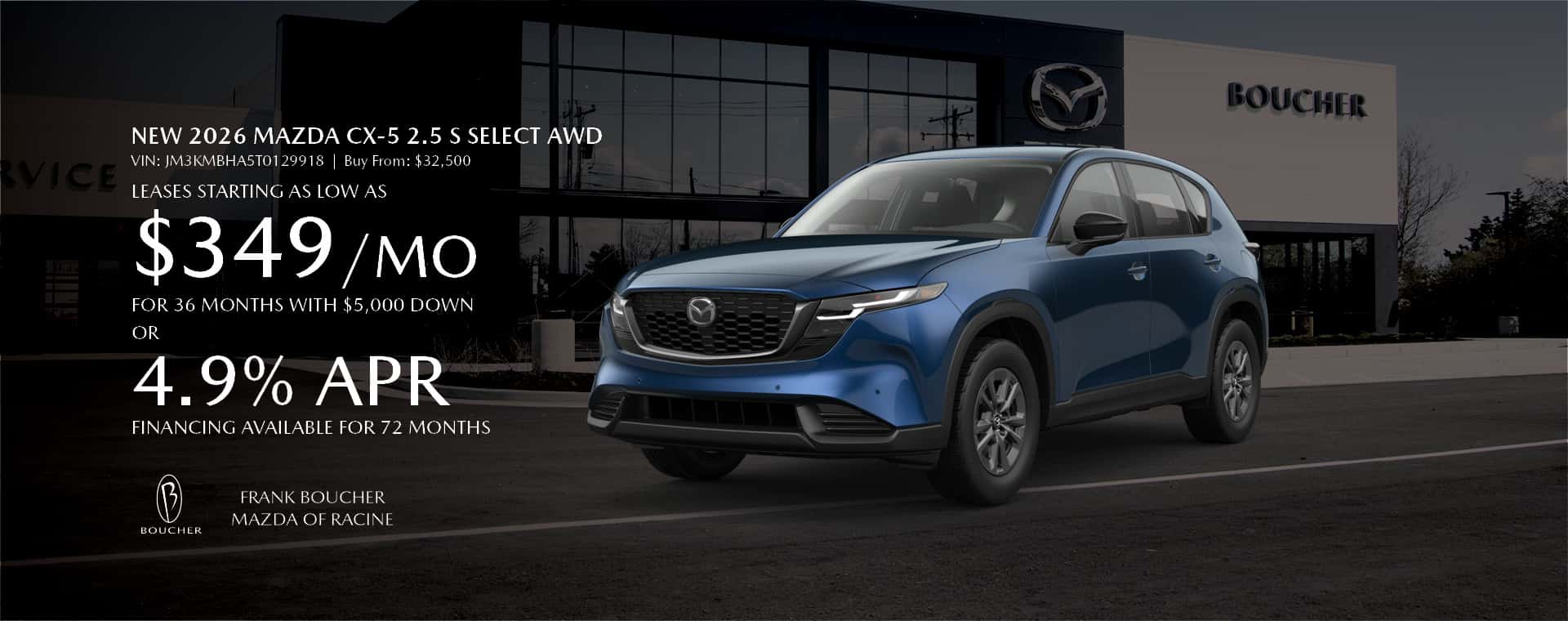 New 2026 Mazda CX-5