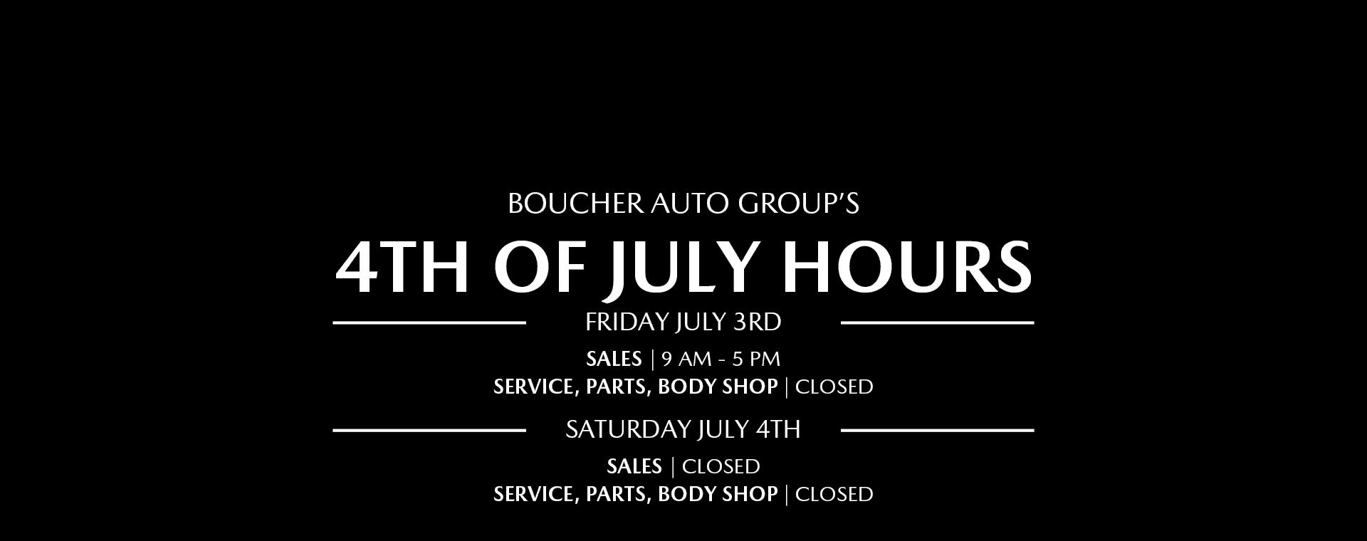4th of July