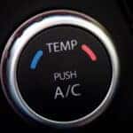 car air conditioning button