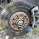Image showing a warped brake rotor