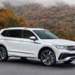 Front exterior view of the 2024 Volkswagen Tiguan