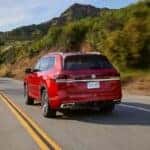 rear exterior view of the 2025 Volkswagen Atlas in Racine, WI