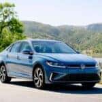 Front exterior view of the 2026 Volkswagen Jetta parked