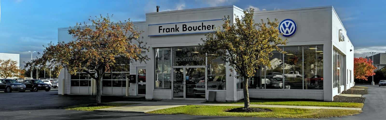 Front exterior view of Frank Boucher Volkswagen in Racine, WI