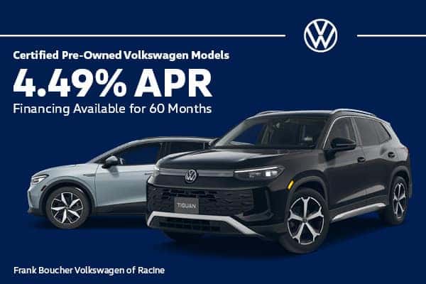 Save on Certified Pre-Owned Volkswagen Models
