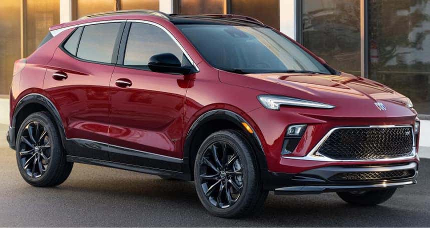 Red Buick SUV