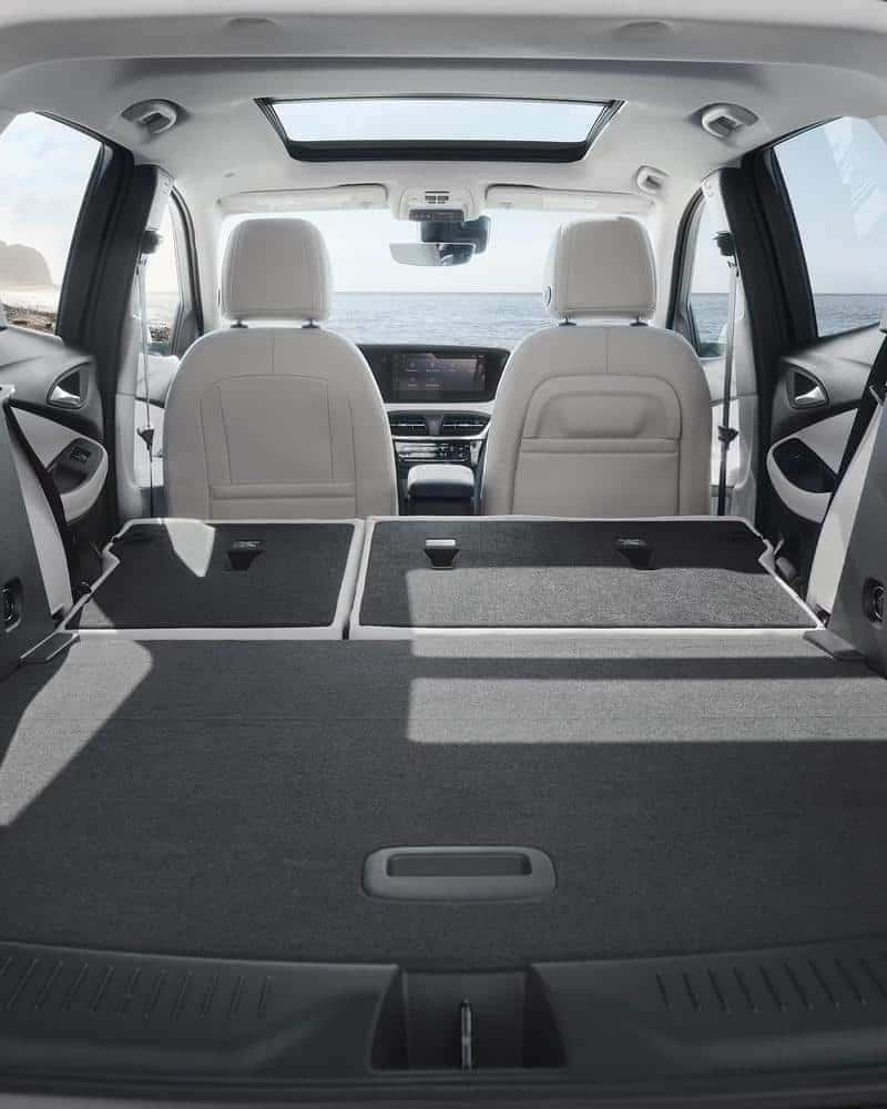 A sophisticated and spacious interior of the 2026 Buick Encore GX.