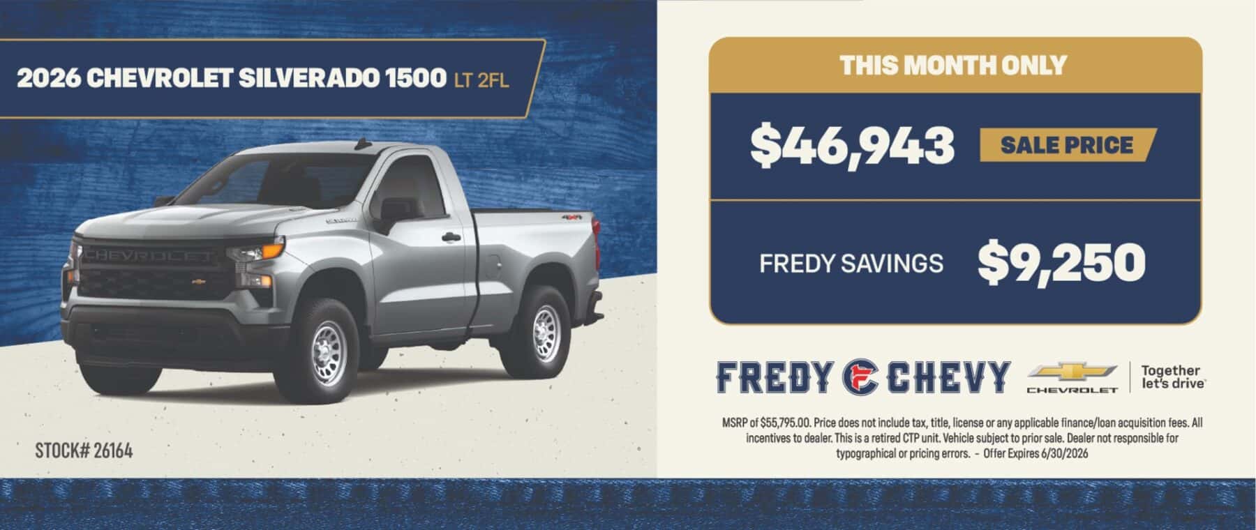 0070_2026-05_Fredy-Chevy_Monthly-Web-Banners_Updated_June26-Chevrolet-Silverado-1500-LT-2FL_1800x760_v1.1--1-