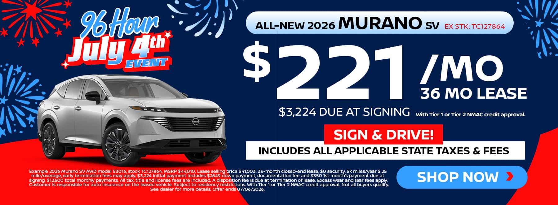New Murano Deals and Specials Near Me at Fred Haas Nissan in Tomball and Houston, TX