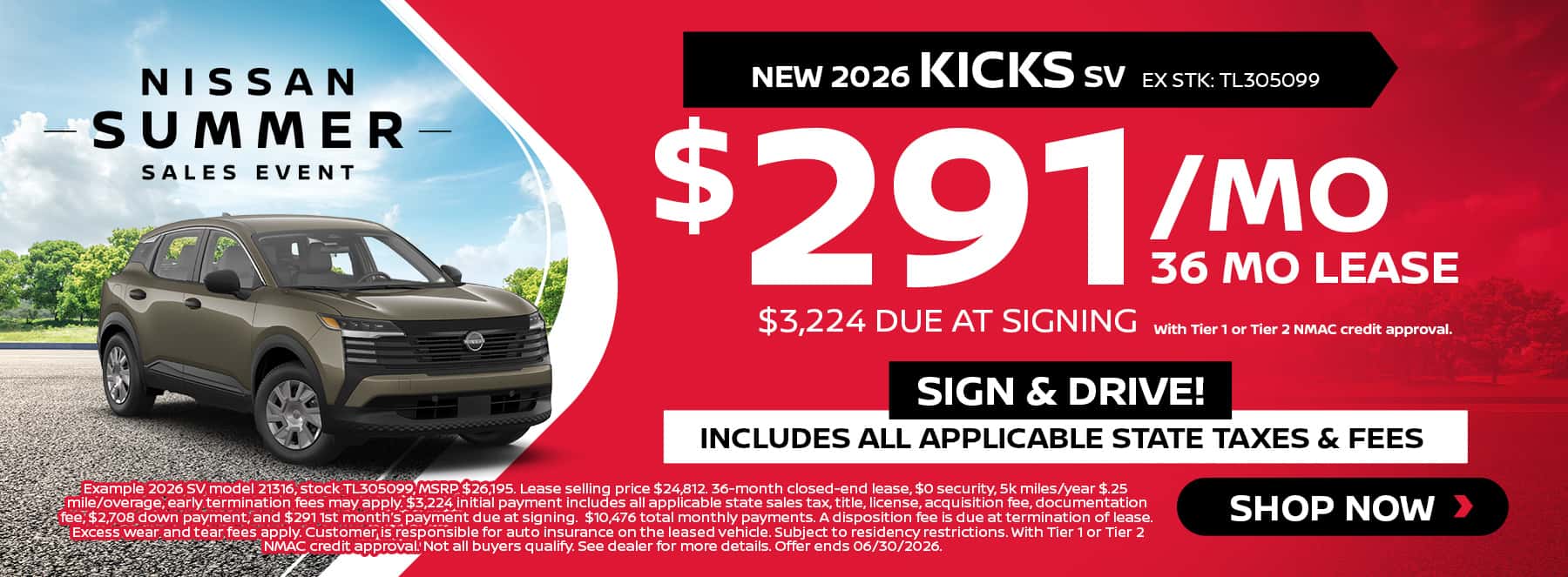 New Nissan Kicks Deals and Specials Near Me at Fred Haas Nissan in Tomball and Houston, TX