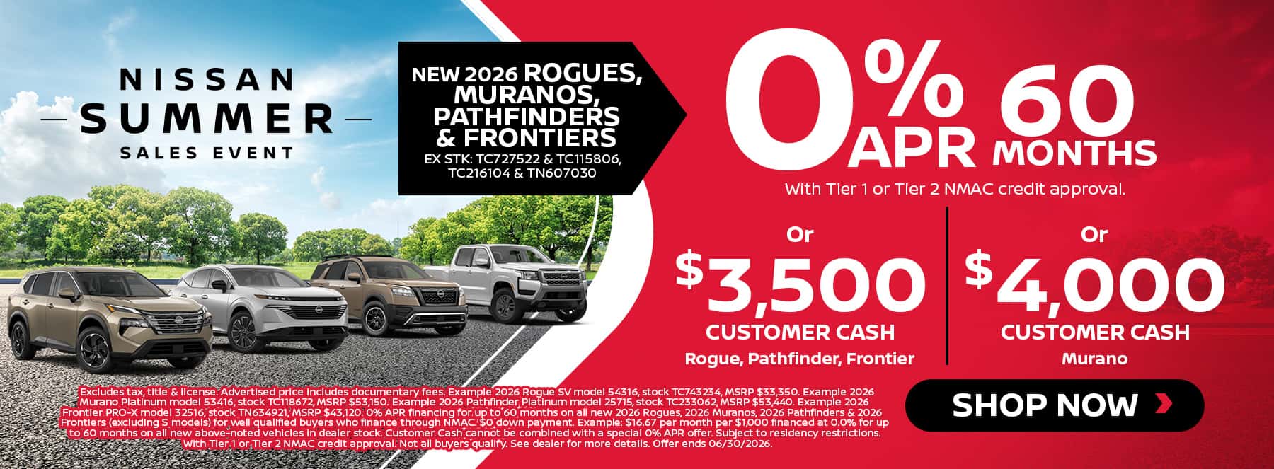 New Nissan Deals and Specials Near Me at Fred Haas Nissan in Tomball and Houston, TX