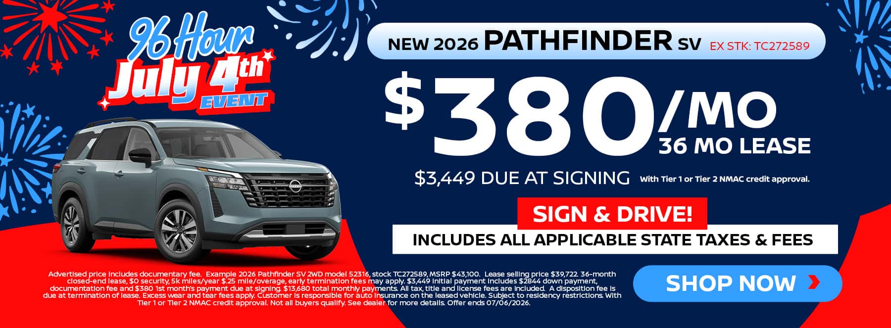 New Nissan Pathfinder Deals and Specials Near Me at Fred Haas Nissan in Tomball and Houston, TX